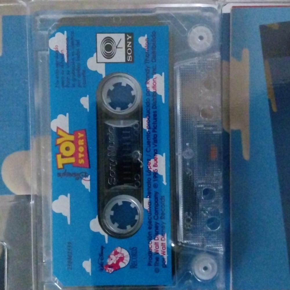 Toy Story Audio Cassette in Spanish